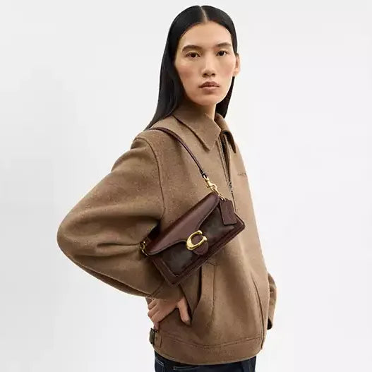 Coach Tabby Shoulder Bag 20 In Signature Canvas