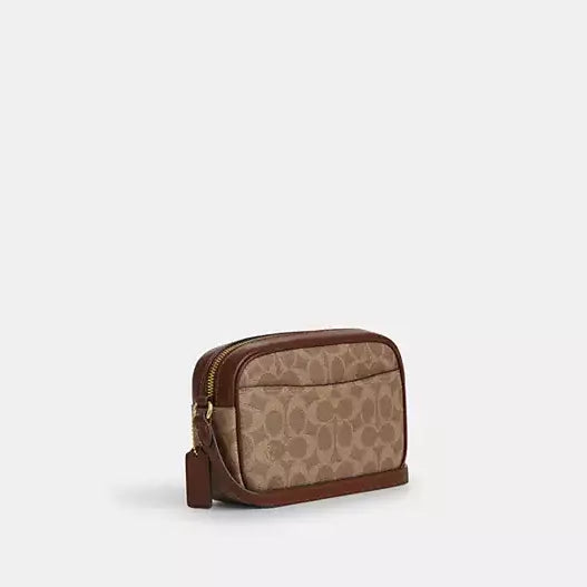 Coach Mini Jamie Camera Bag In Signature Canvas