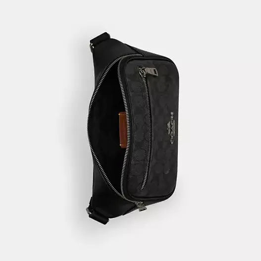 Coach Elias Belt Bag In Signature Canvas