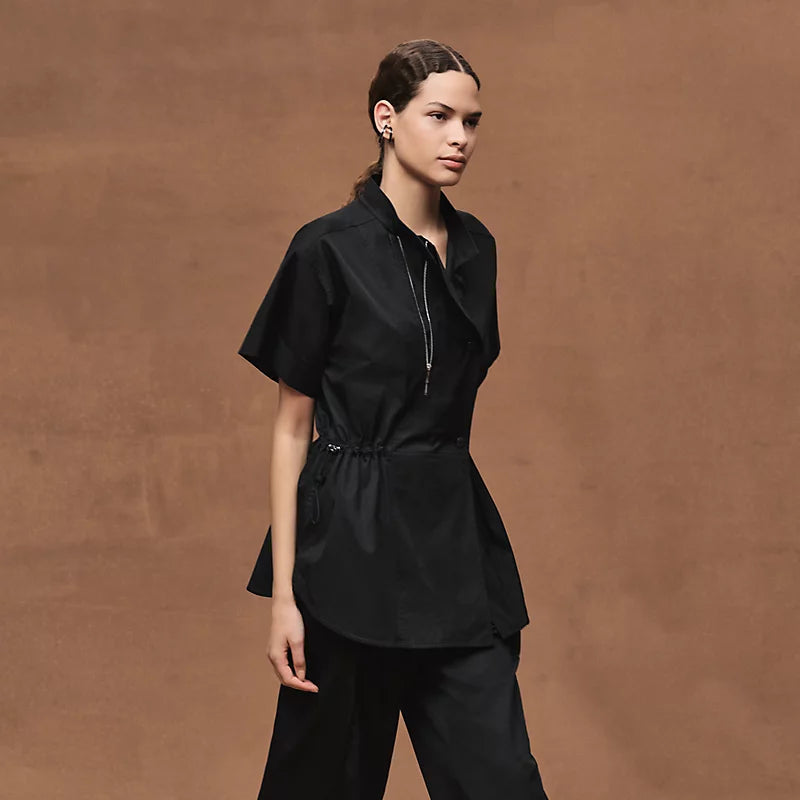 Hermès Drawstring shirt