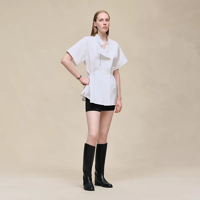 Hermès Drawstring shirt
