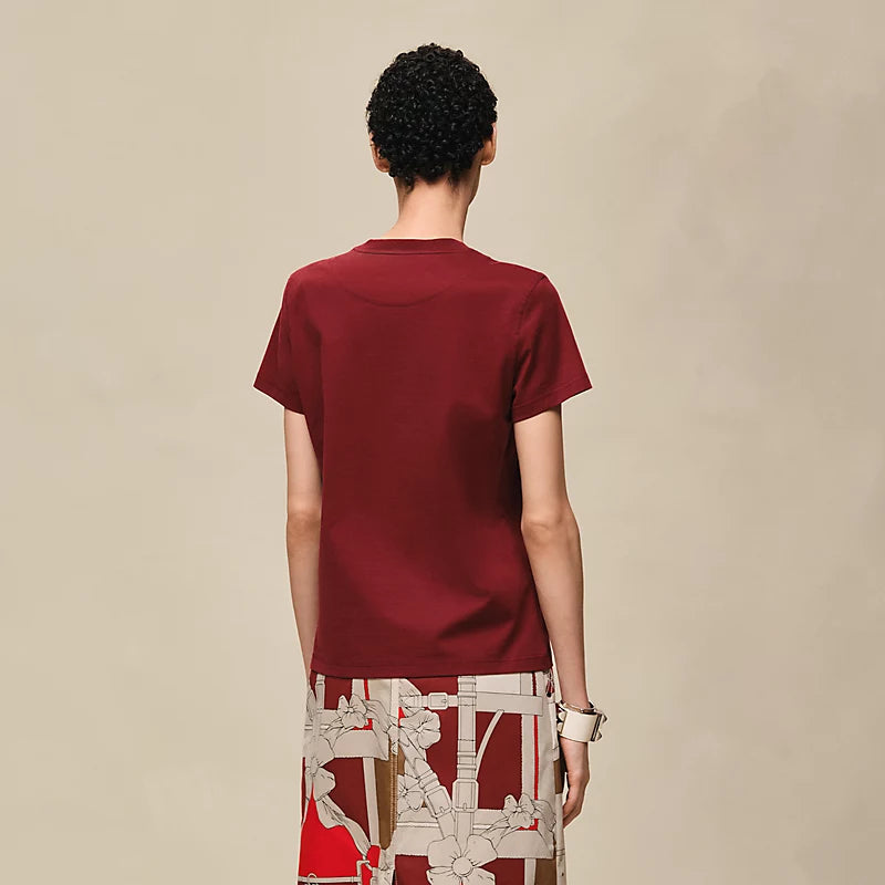 Hermès Embroidered pocket t-shirt