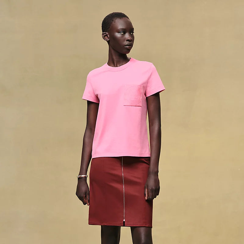 Hermès Embroidered pocket t-shirt