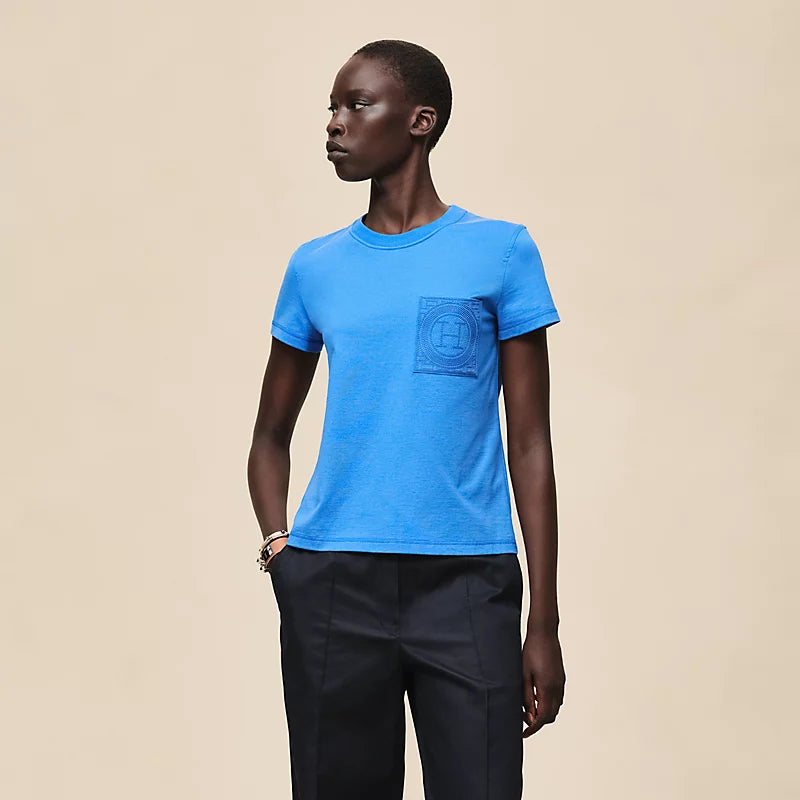 Hermès Embroidered pocket t-shirt