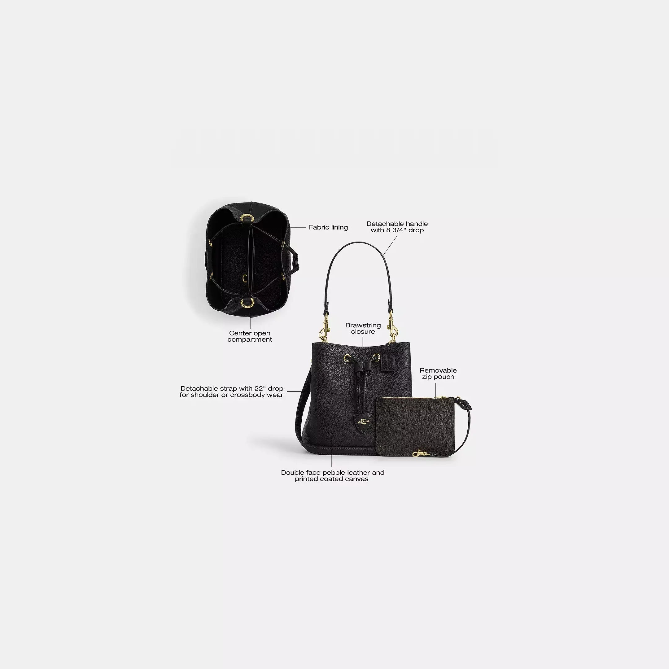 Coach Rowan Bucket Bag