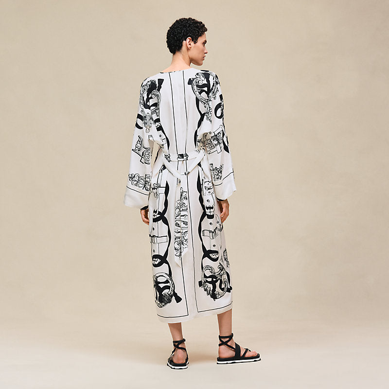 Hermès "Ferronnerie Remix" caftan