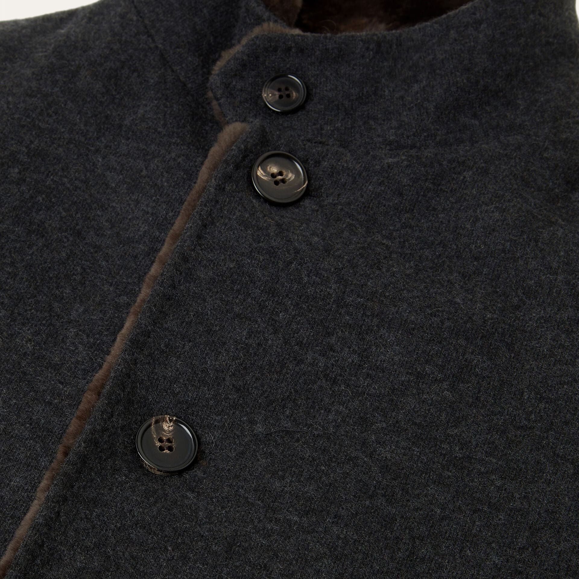 Loro Piana Sweater Coat in Jersey Novalis