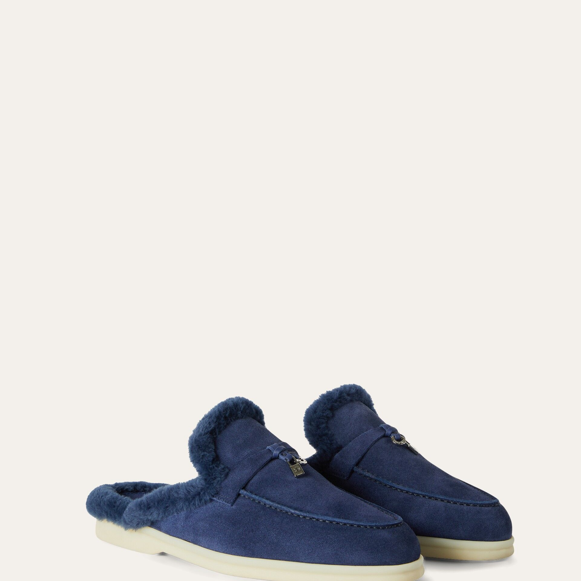 Loro Piana Charms Walk Babouche Loafer in Suede