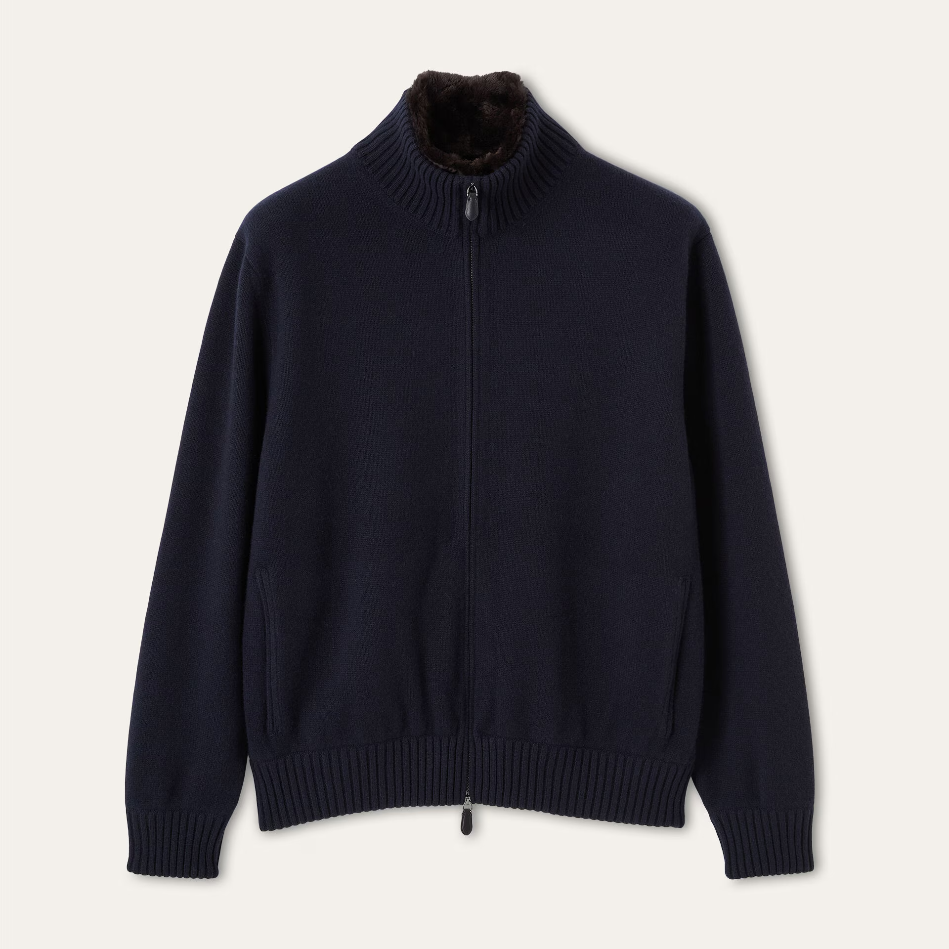 Loro Piana Parksville Bomber Jacket in Baby Cashmere