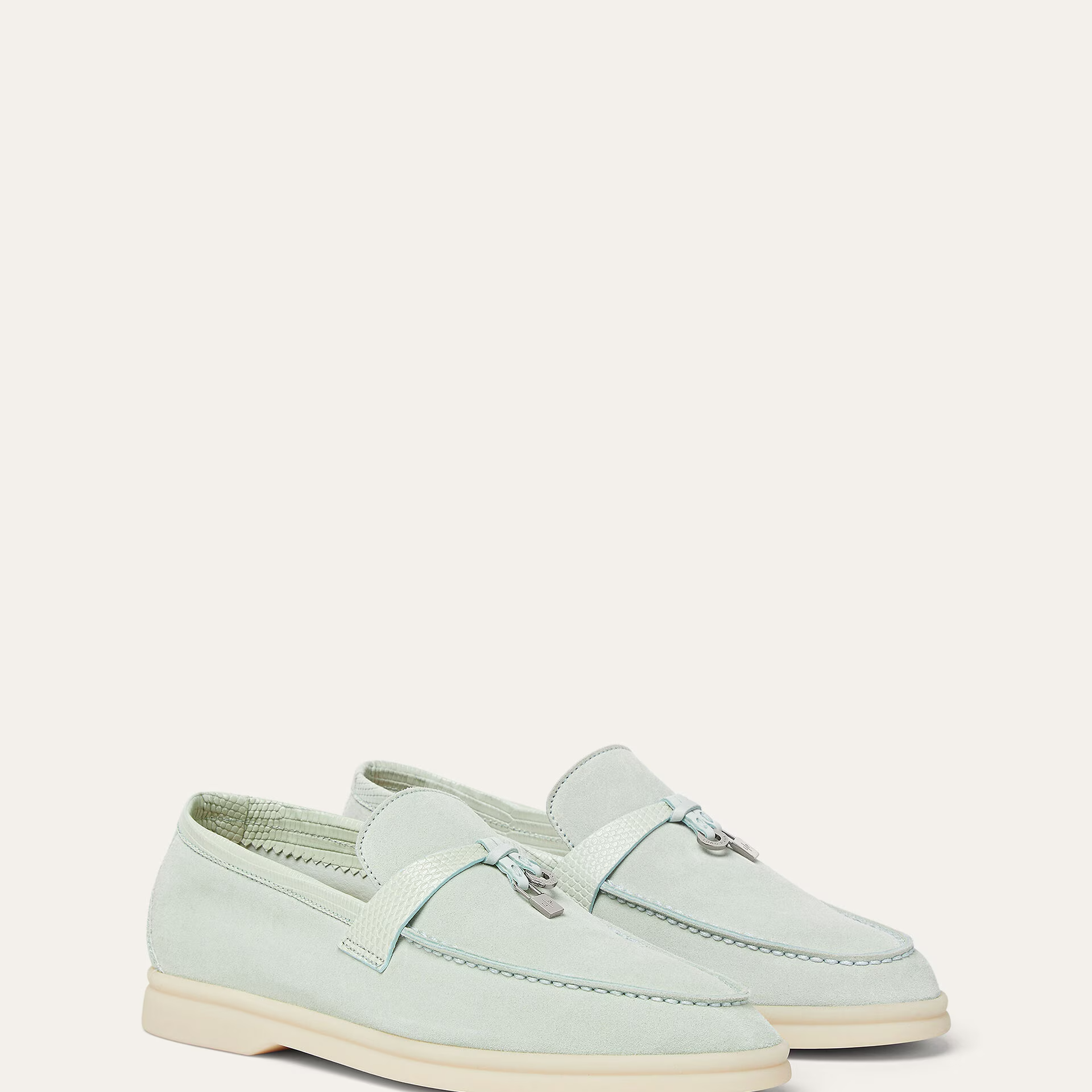 Loro Piana Summer Charms Walk Loafer in Suede