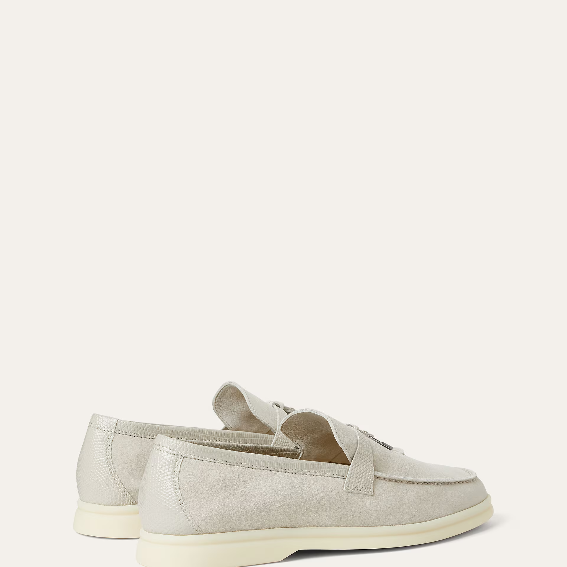Loro Piana Summer Charms Walk Loafer in Suede