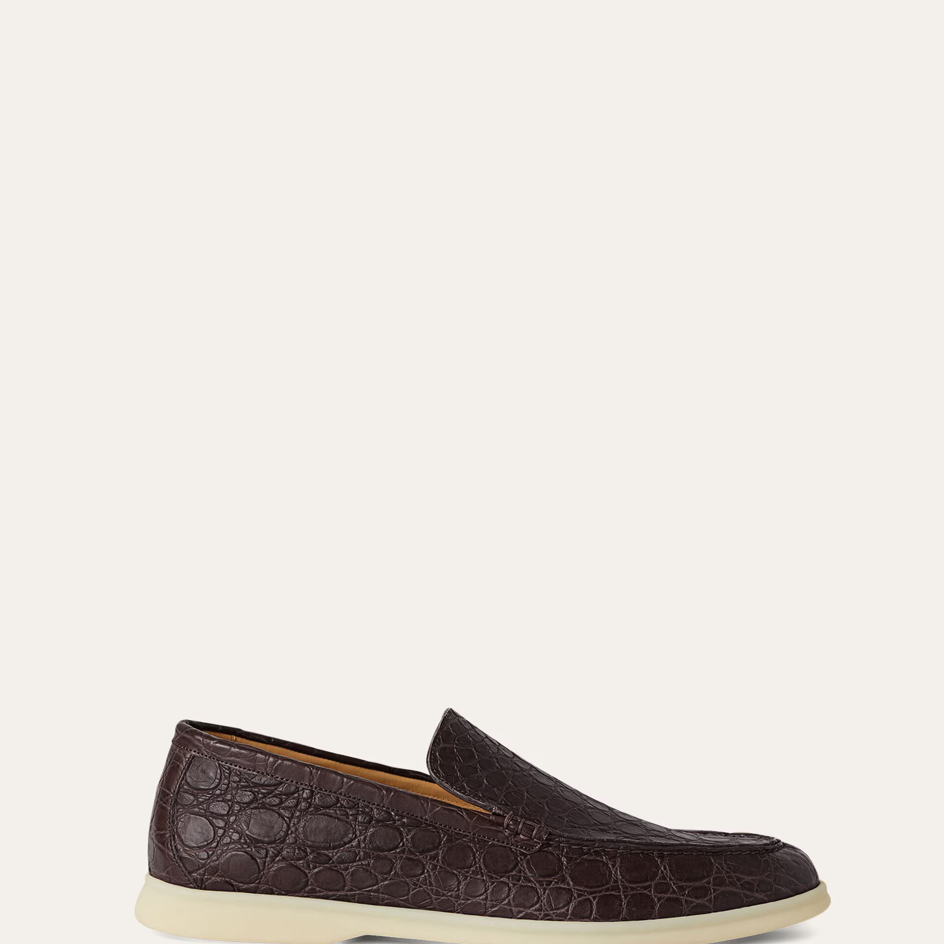 Loro Piana Summer Walk Loafer in Caiman Leather