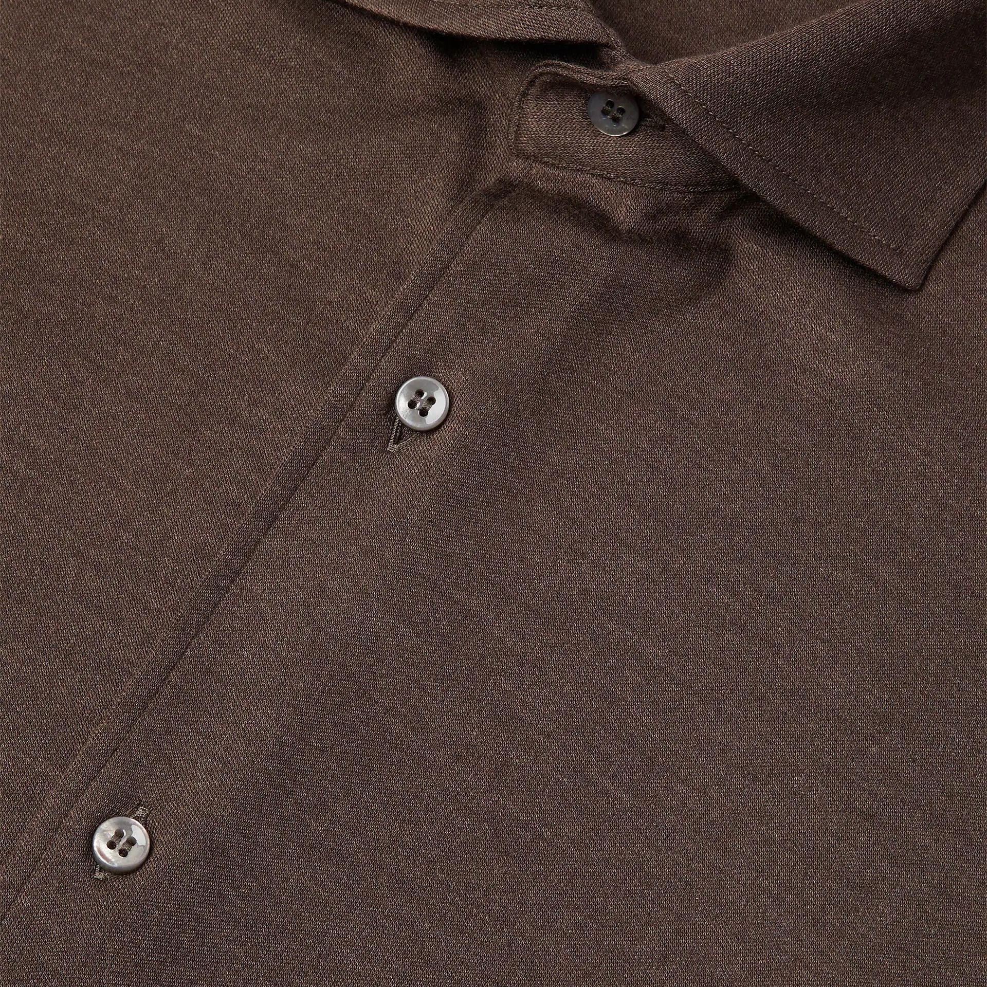 Loro Piana Andrew Shirt in Cashmere, Silk