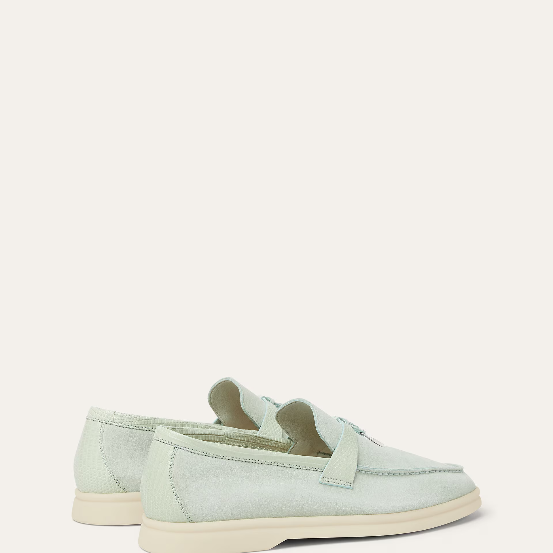 Loro Piana Summer Charms Walk Loafer in Suede