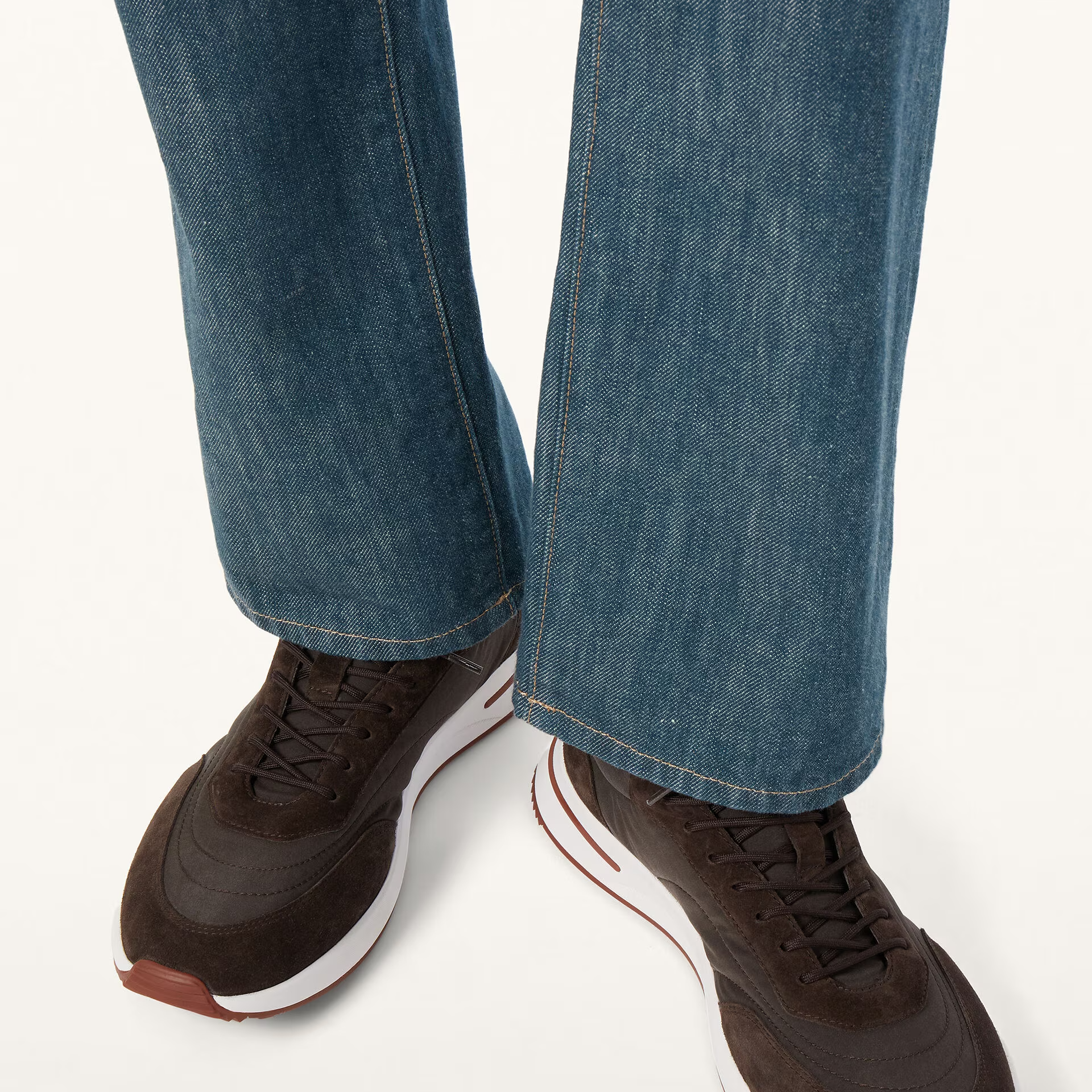Loro Piana Week End Walk Sneaker in Microfibre - Storm System®