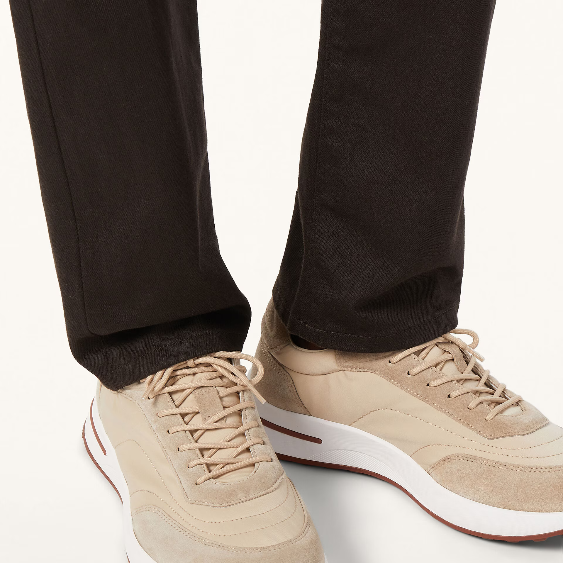 Loro Piana Week End Walk Sneaker in Microfibre - Storm System®
