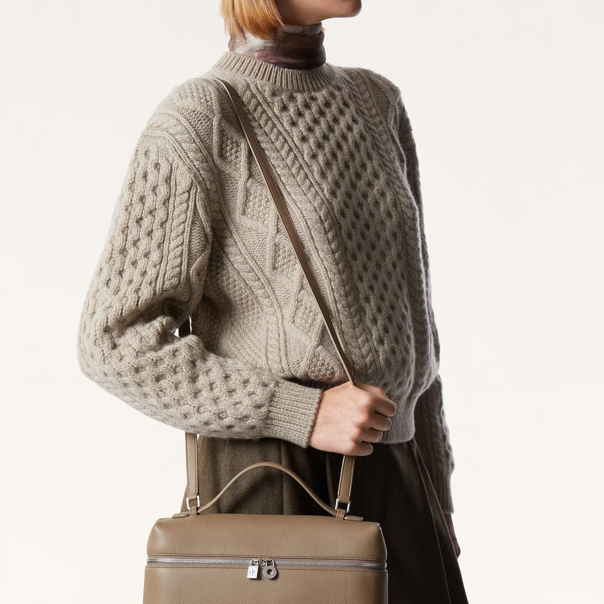 Loro Piana Extra Pocket L27 in Grained Calfksin
