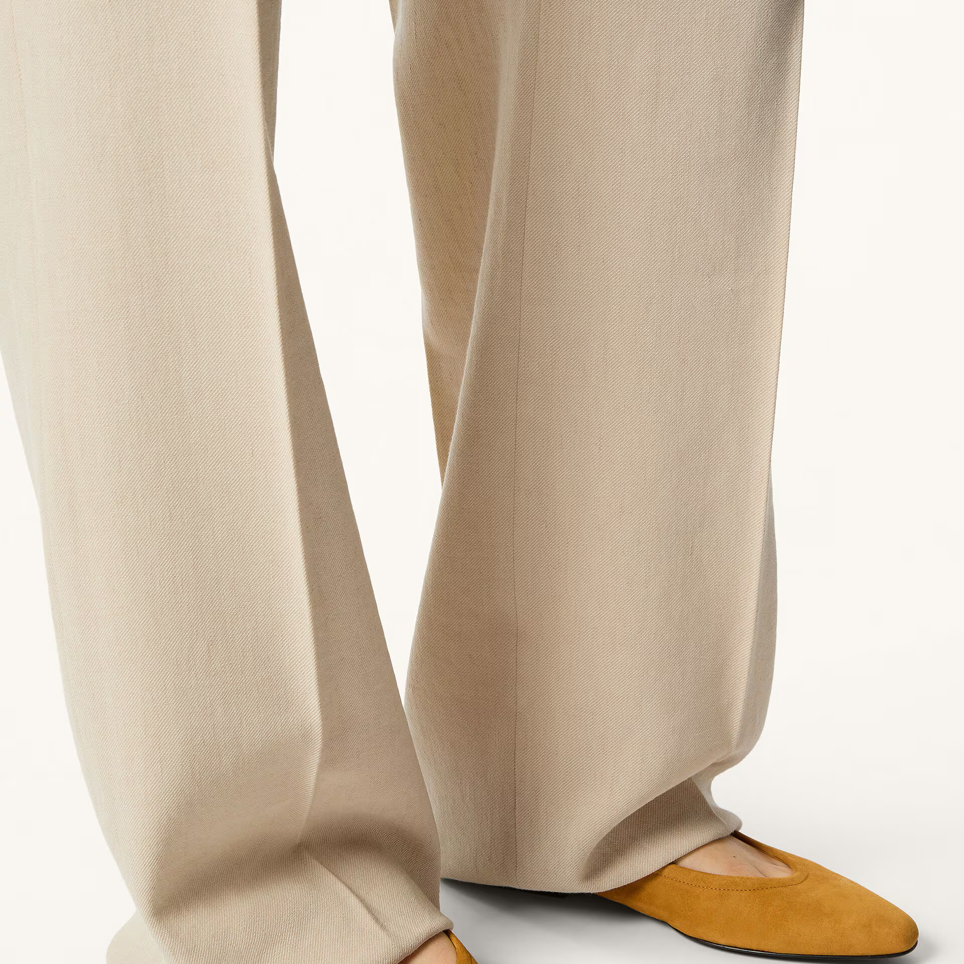 Loro Piana Primula Ballet Flat in Ox Leather