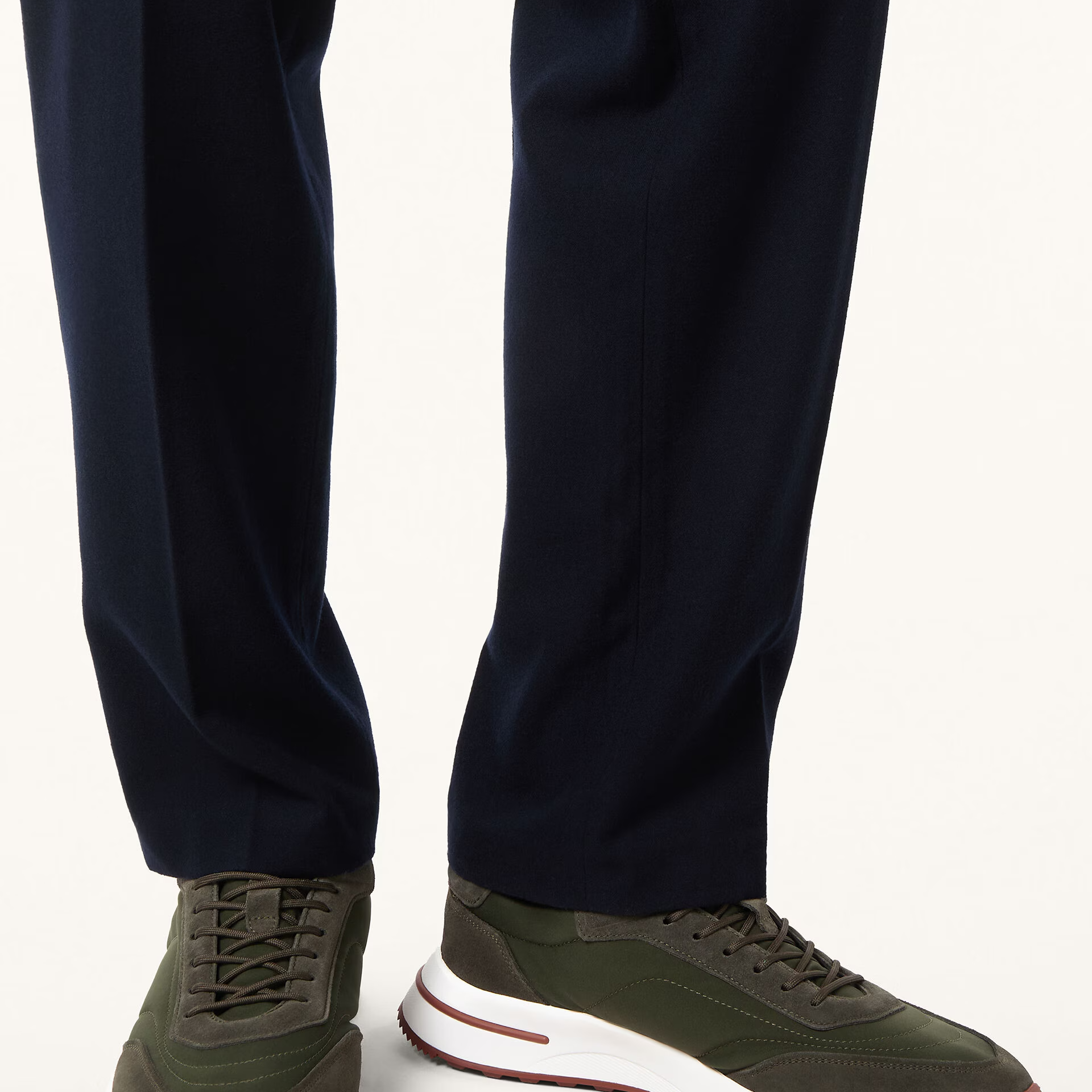 Loro Piana Week End Walk Sneaker in Microfibre - Storm System®