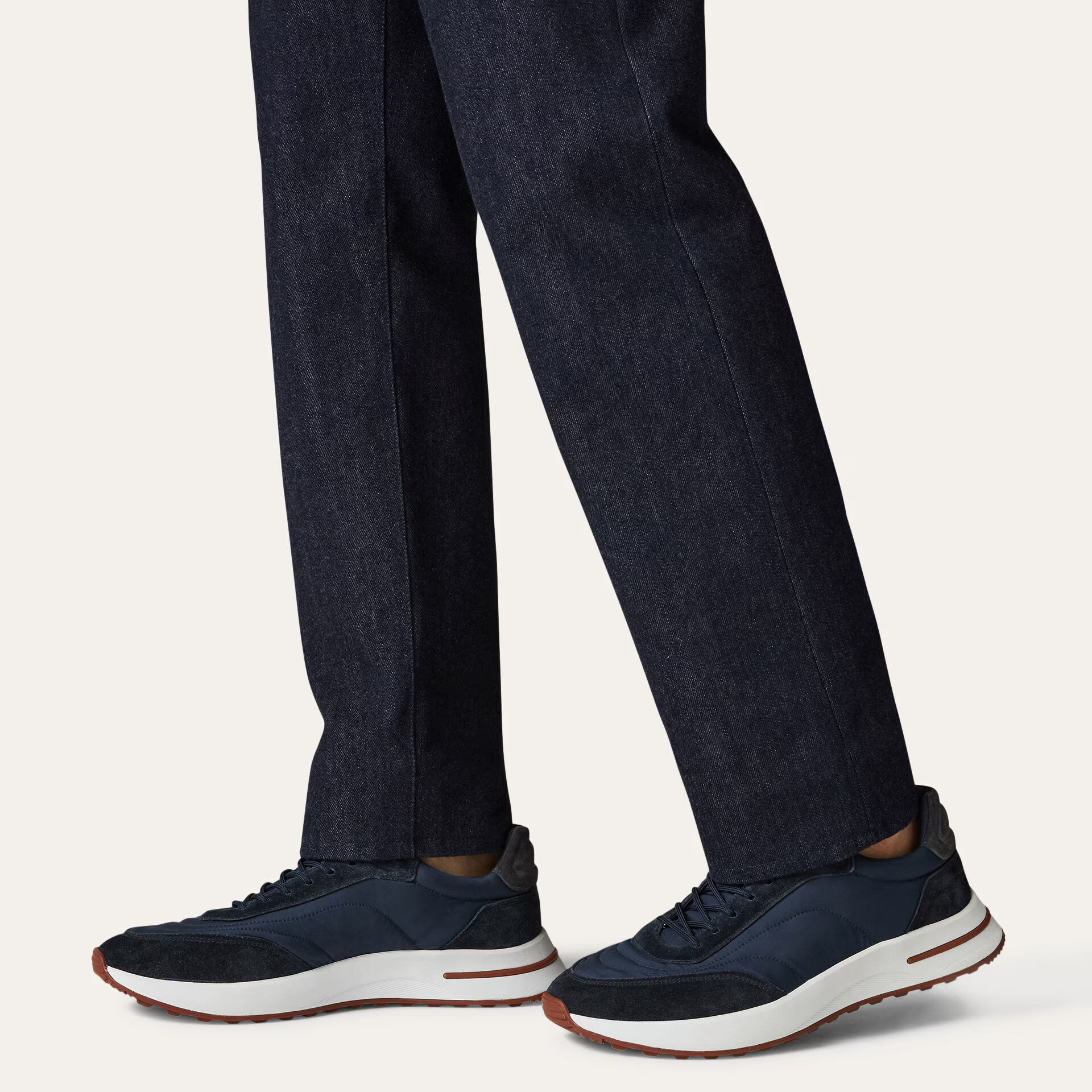 Loro Piana Week End Walk Sneaker in Microfibre - Storm System®