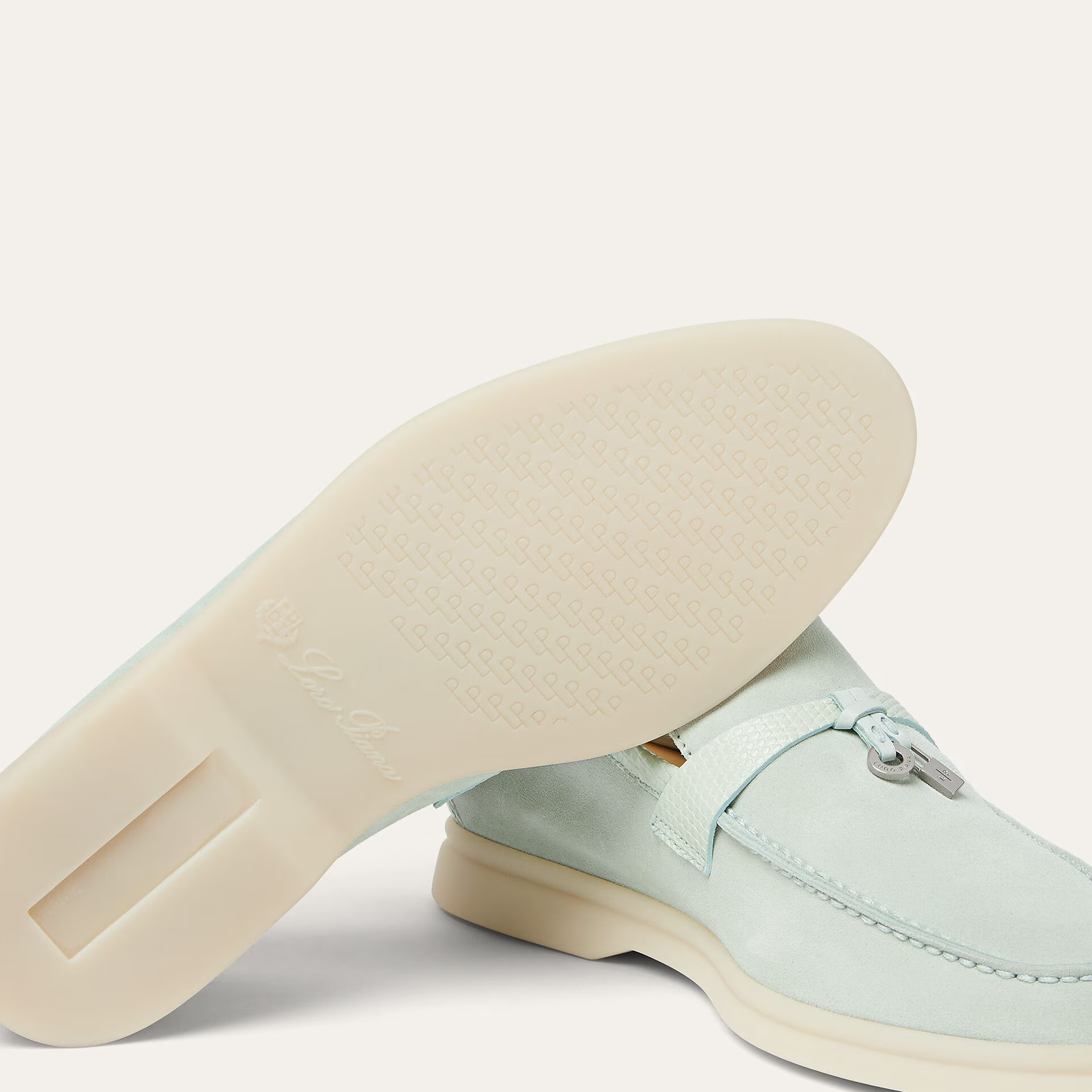 Loro Piana Summer Charms Walk Loafer in Suede