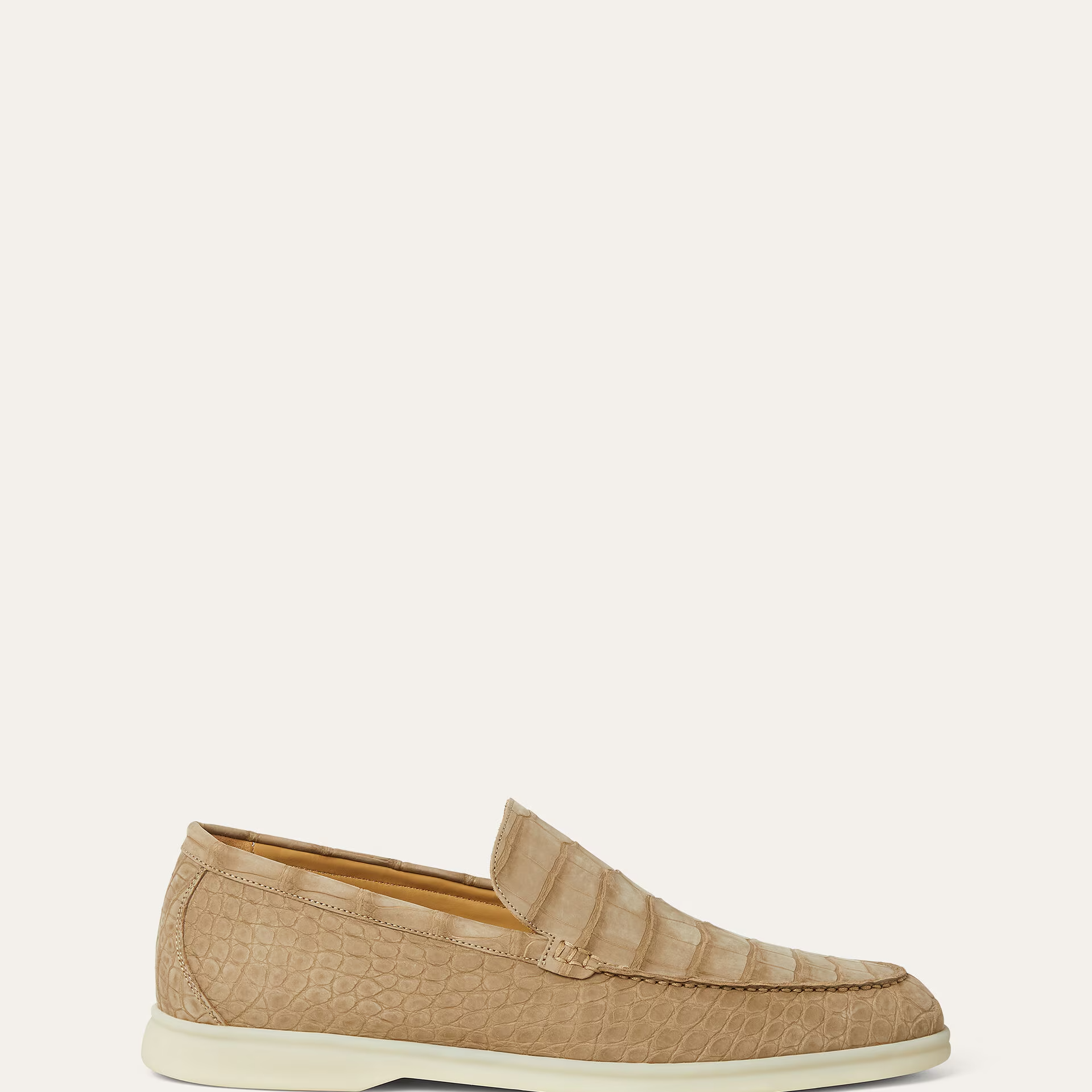Loro Piana Summer Walk Loafer in Alligator Leather