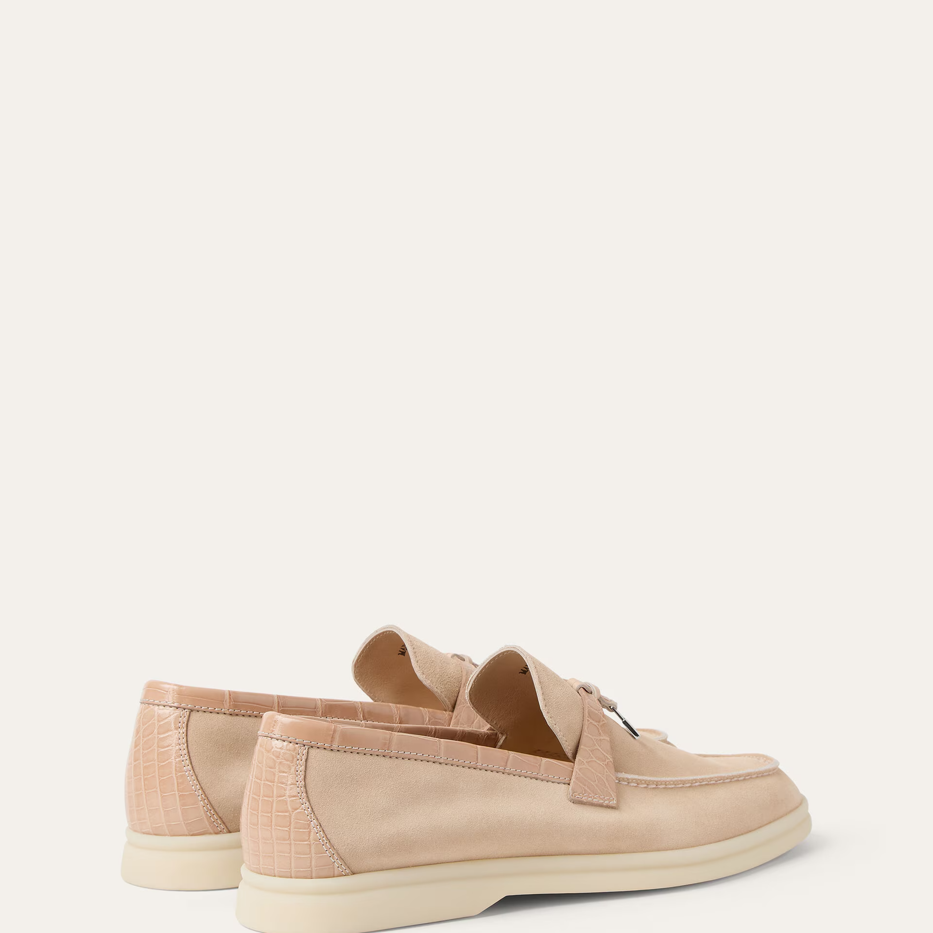 Loro Piana Summer Charms Walk Loafer in Suede