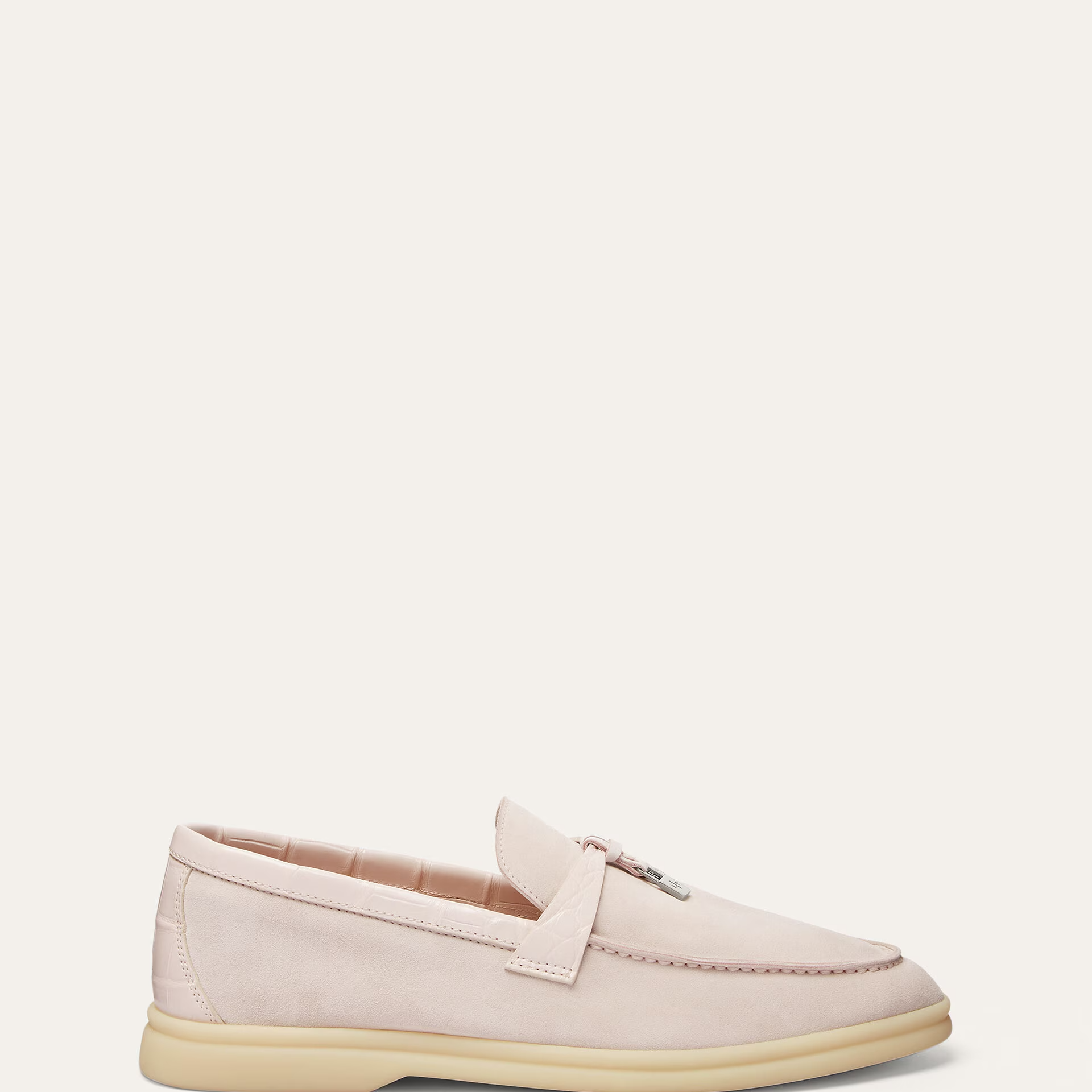 Loro Piana Summer Charms Walk Loafer in Suede