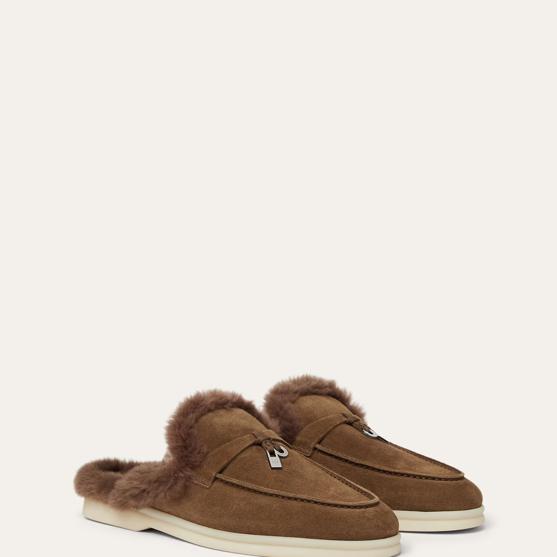 Loro Piana Charms Walk Babouche Loafer in Suede