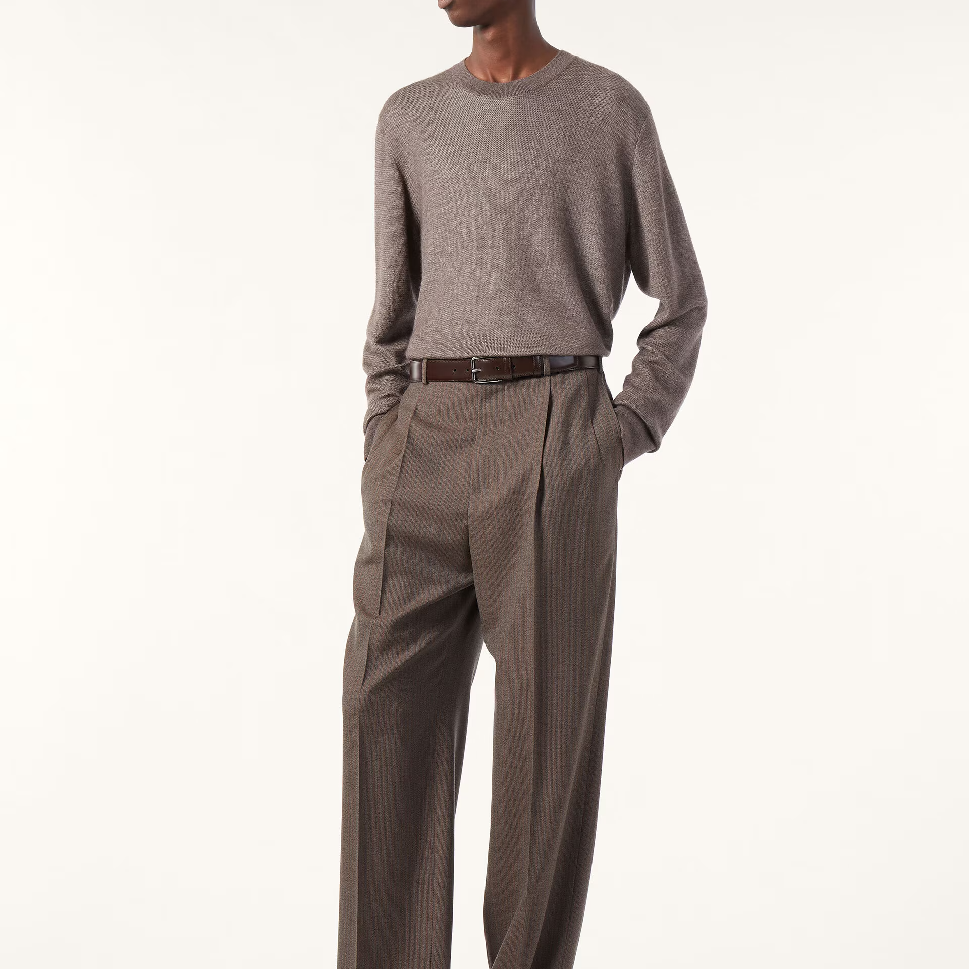 Loro Piana Manipur Crewneck in Cashmere, Silk