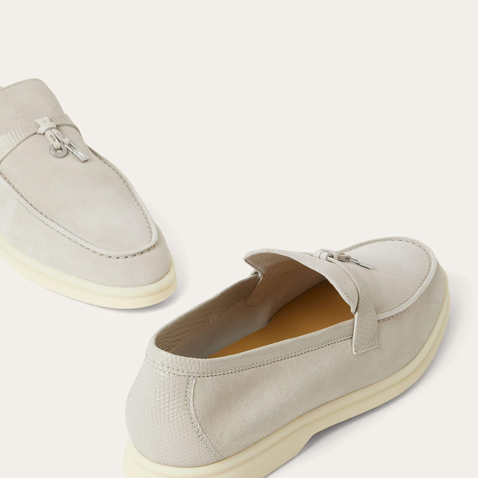 Loro Piana Summer Charms Walk Loafer in Suede