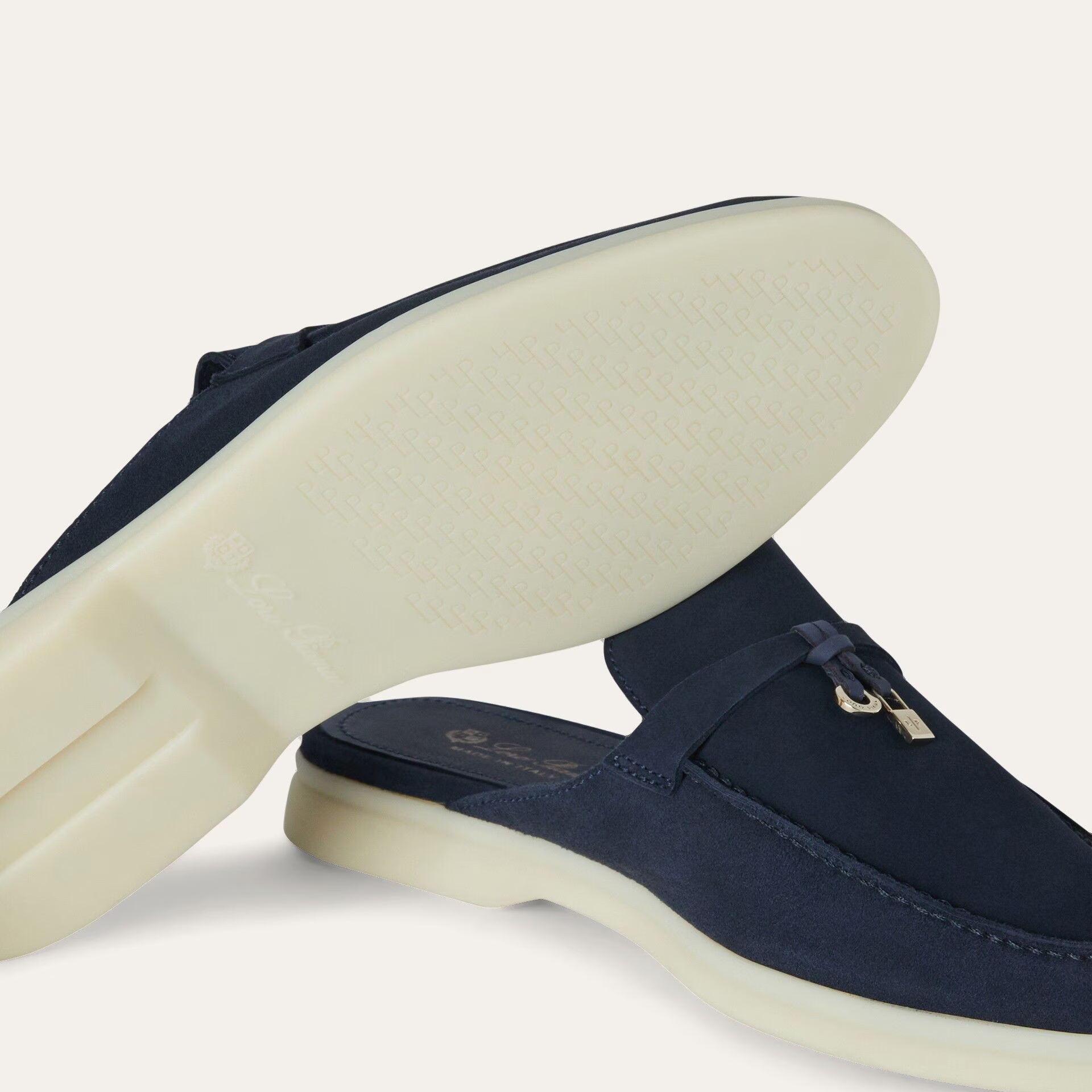 Loro Piana Charms Walk Babouche Loafer in Suede