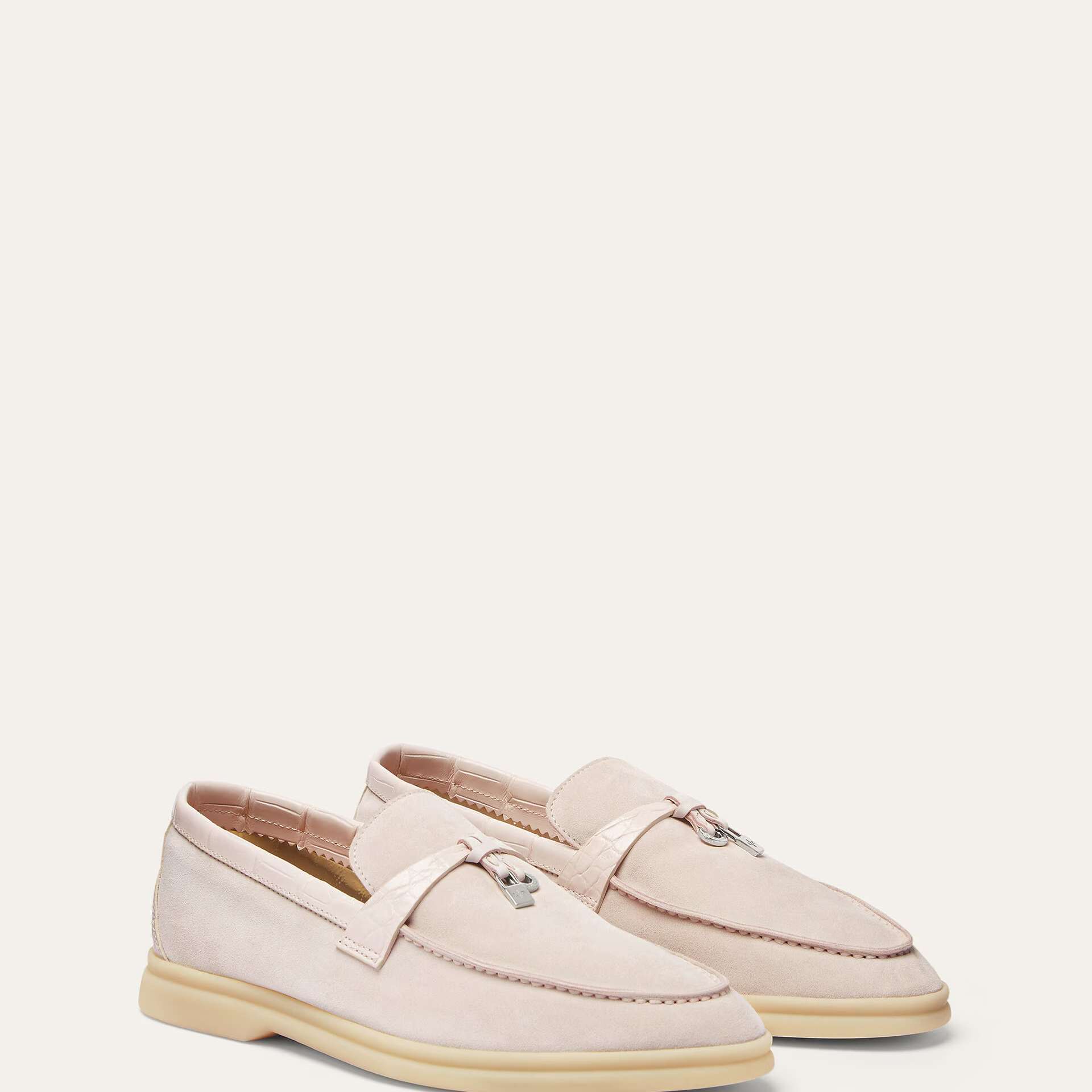 Loro Piana Summer Charms Walk Loafer in Suede
