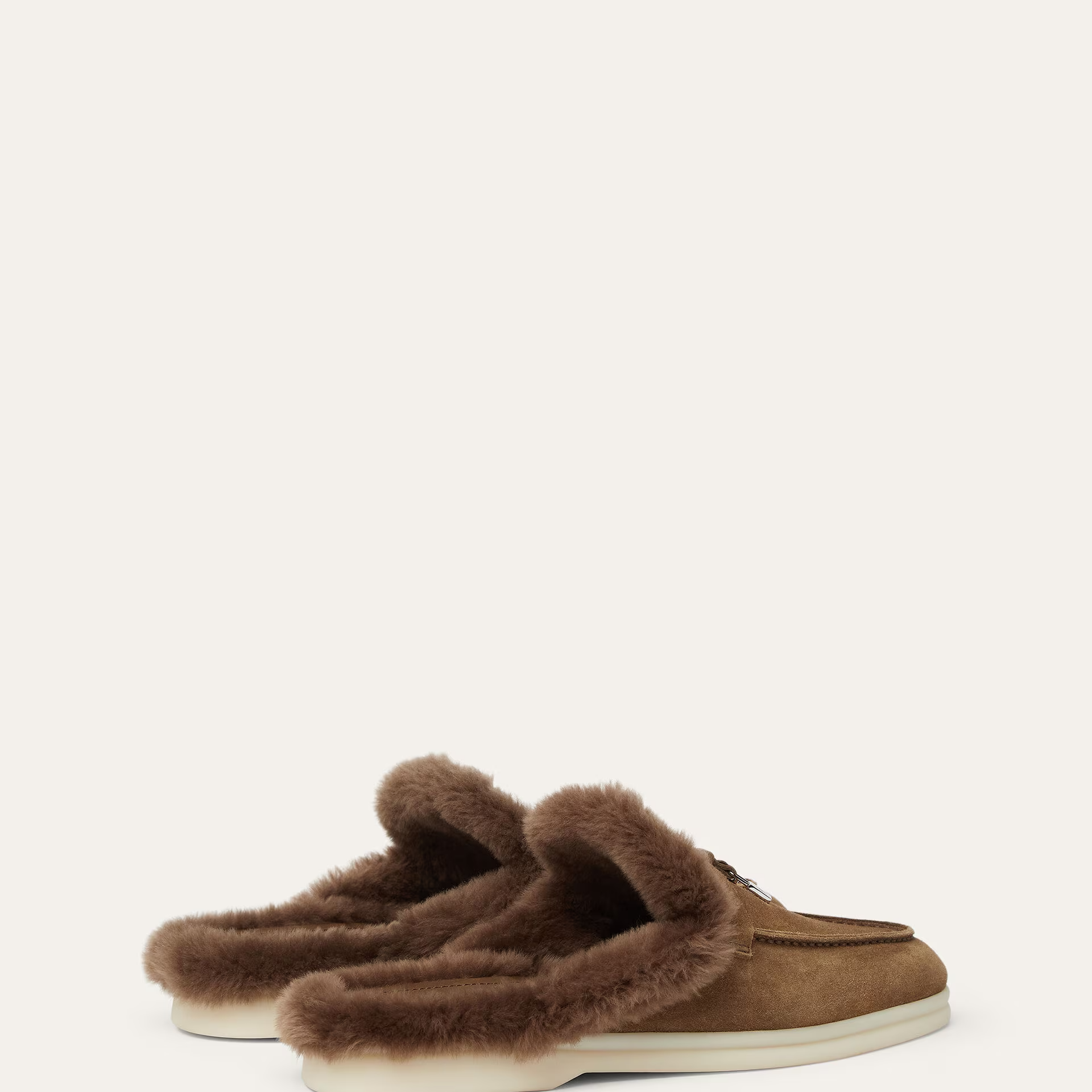 Loro Piana Charms Walk Babouche Loafer in Suede