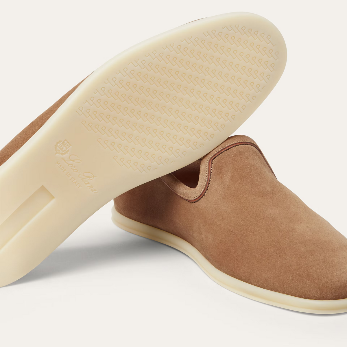 Loro Piana Venice Walk Loafer in Suede