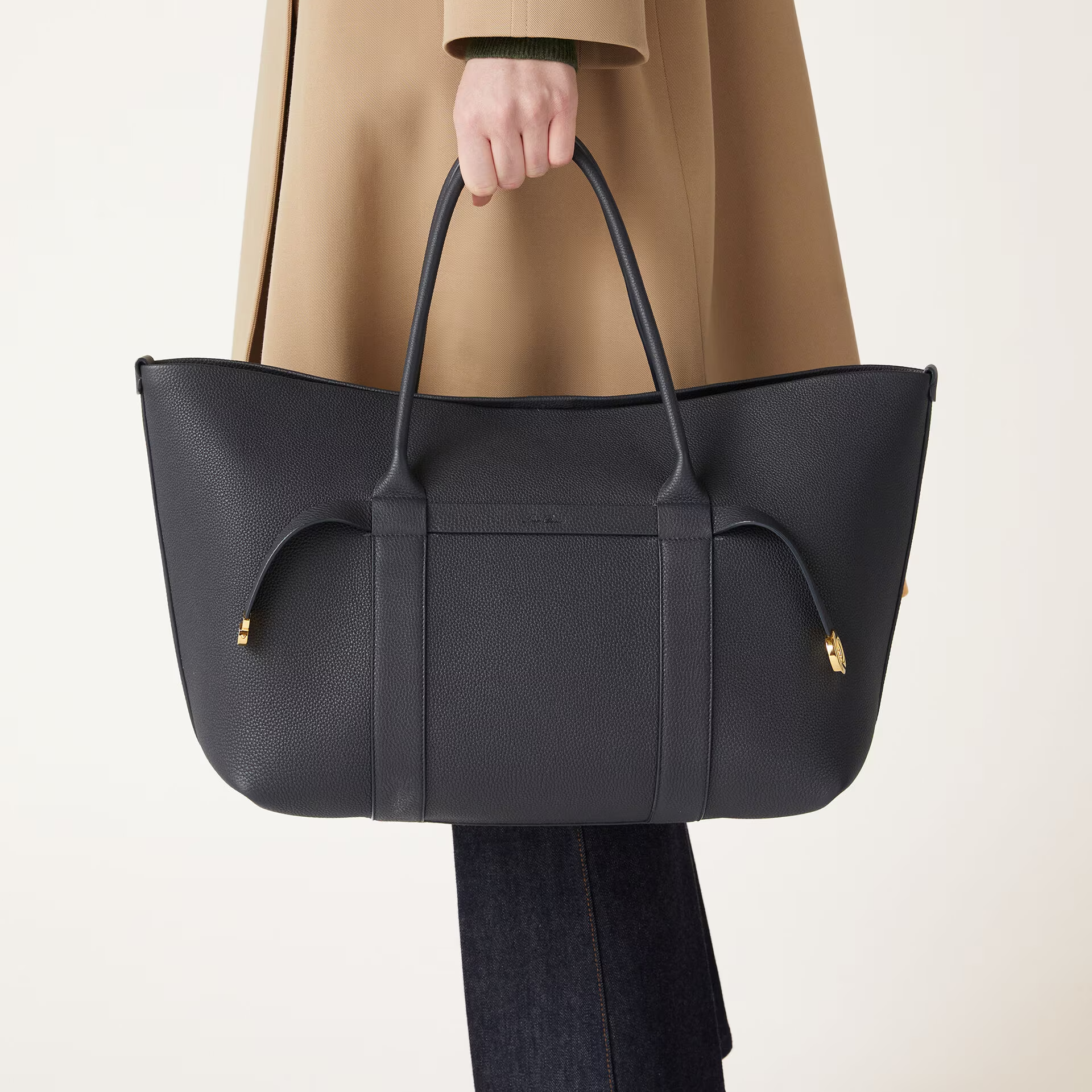Loro Piana Ghiera Shopper Large in Calfskin