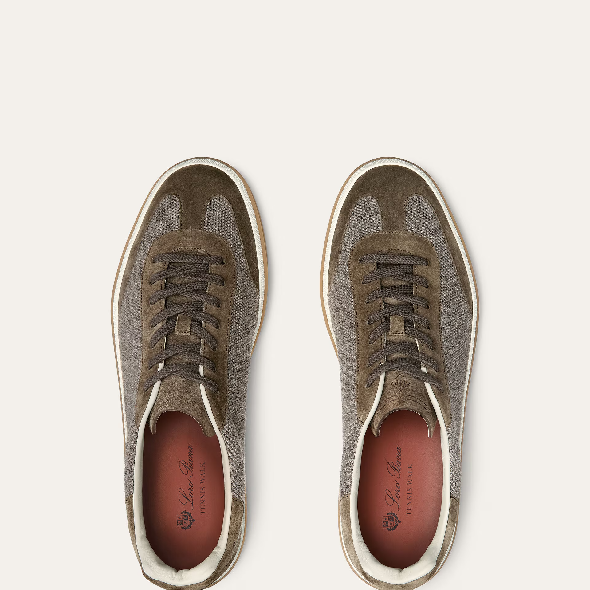 Loro Piana Tennis Walk Sneaker in Pecora Nera®