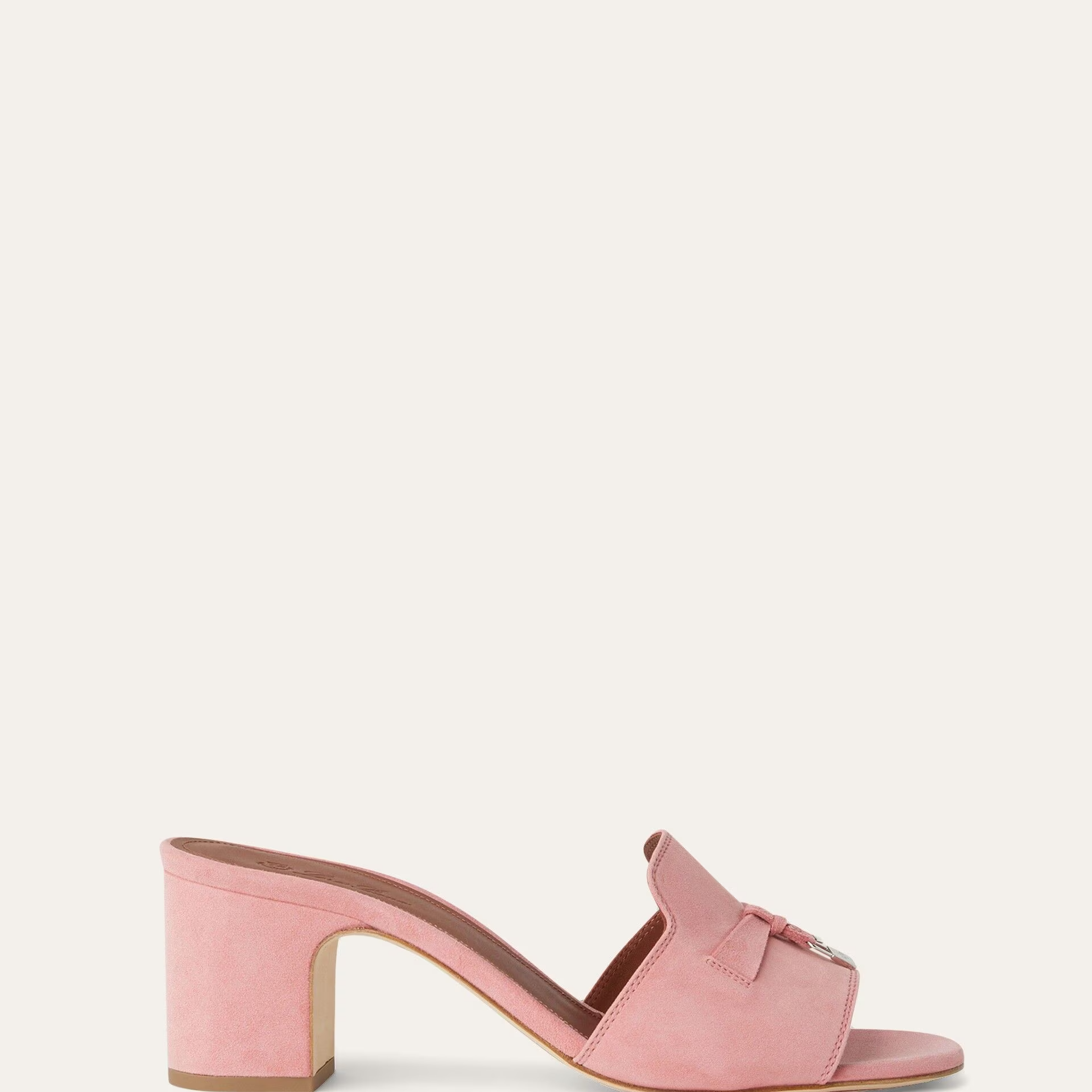 Loro Piana Summer Charms Sandal in Suede Goatskin