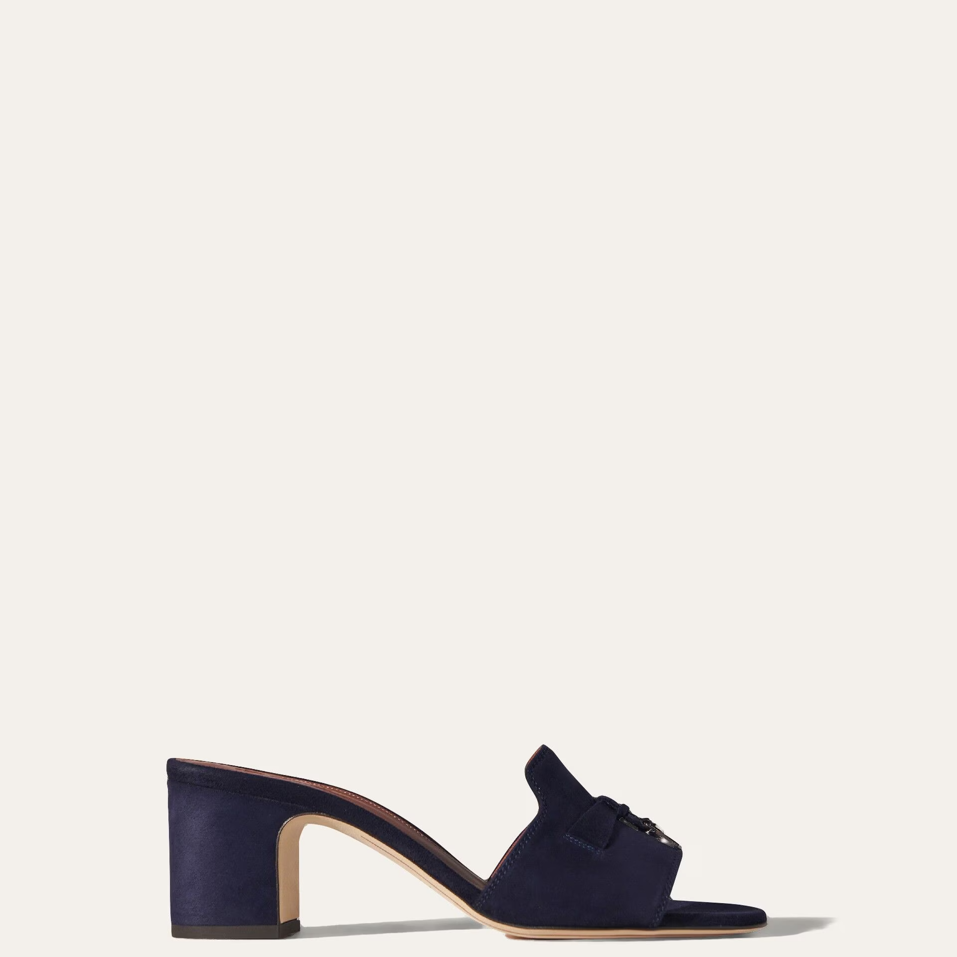 Loro Piana Summer Charms Sandal in Suede Goatskin