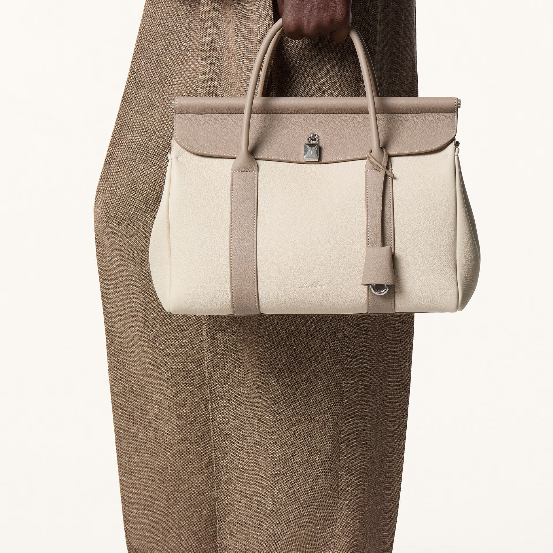 Loro Piana Loom bag L32 in Calfskin