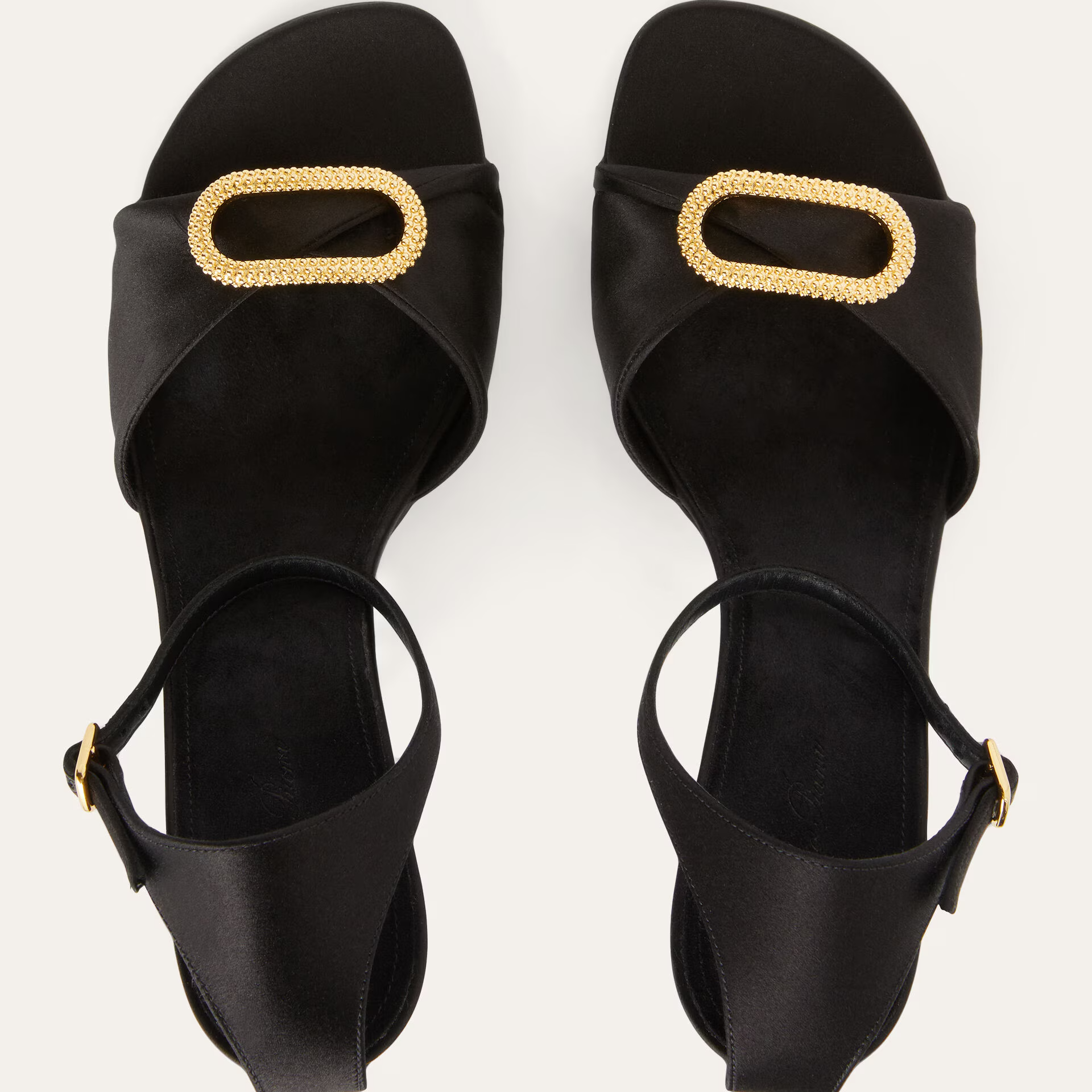 Loro Piana Olympia Heeled Sandal in Viscose, Silk