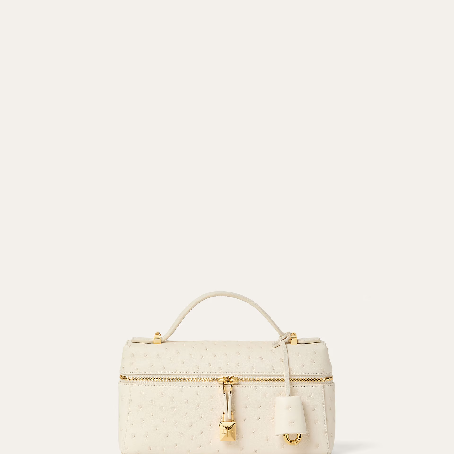 Loro Piana Extra Bag L23 in Ostrich Leather
