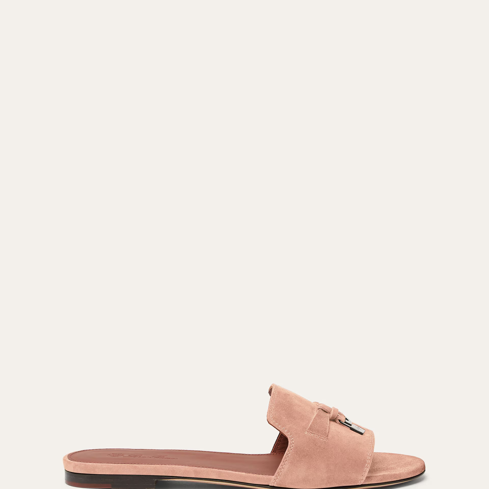 Loro Piana Summer Charms Sandal in Suede Goatskin