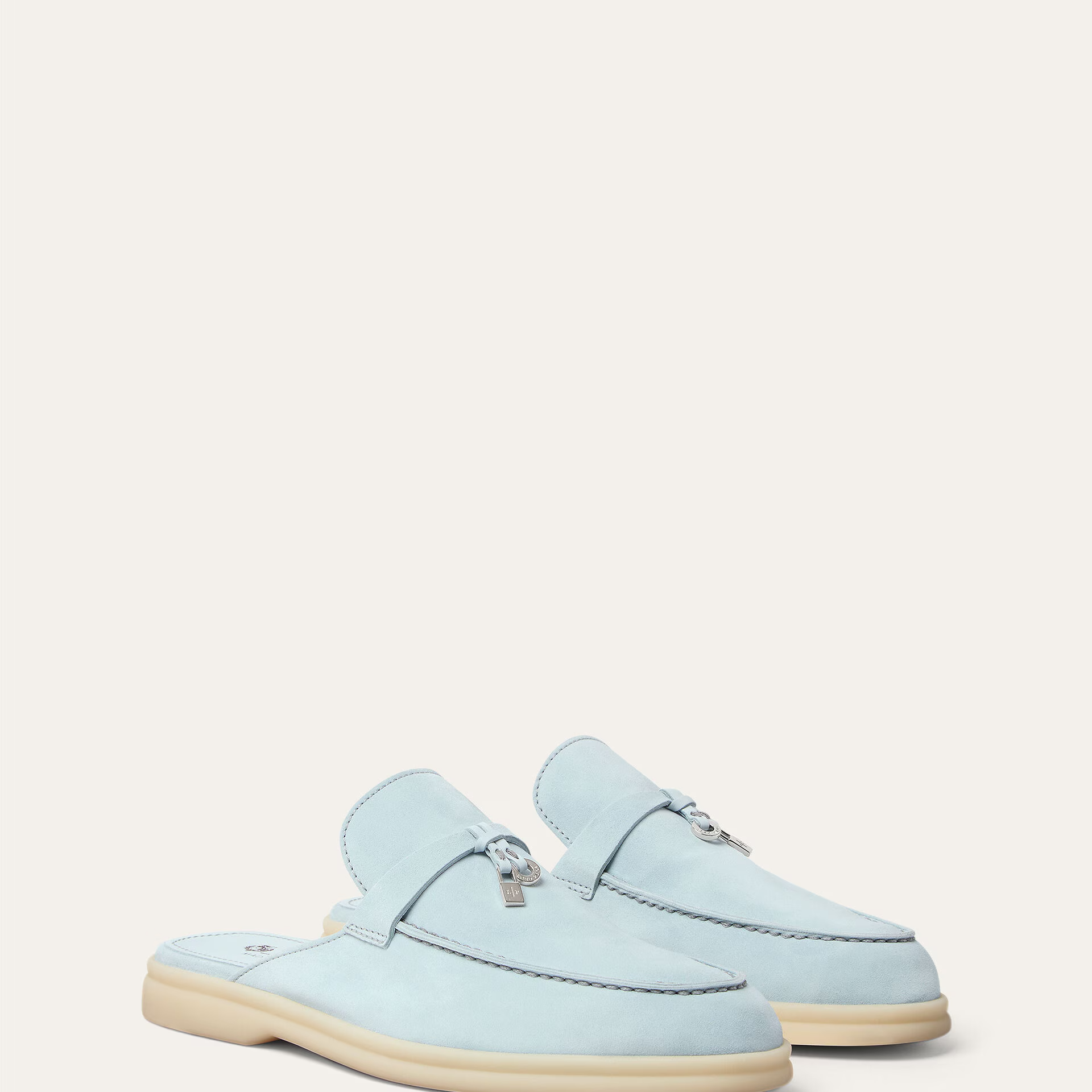Loro Piana Charms Walk Babouche Loafer in Suede