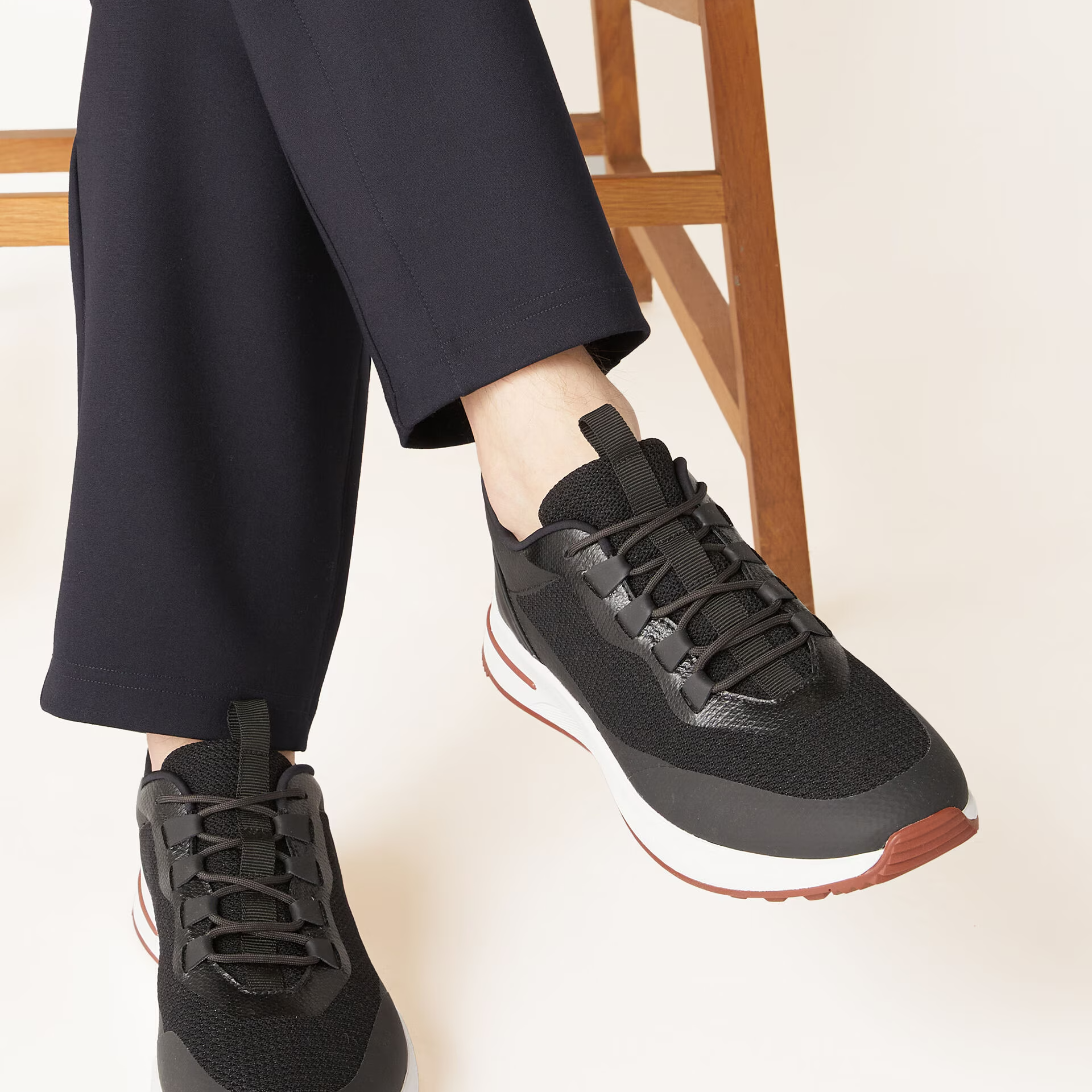 Loro Piana Week End Walk Sneaker in Technical Mesh