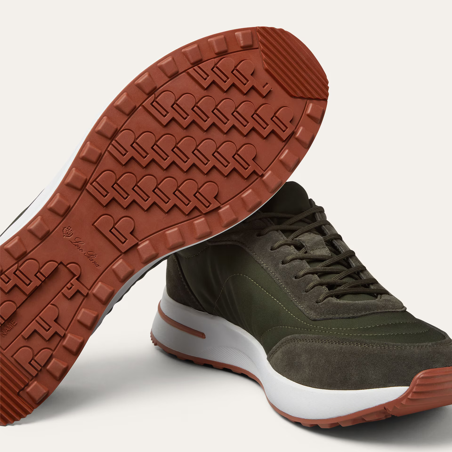 Loro Piana Week End Walk Sneaker in Microfibre - Storm System®