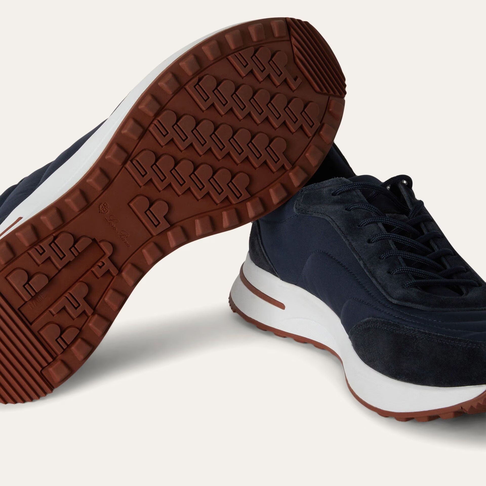 Loro Piana Week End Walk Sneaker in Microfibre - Storm System®