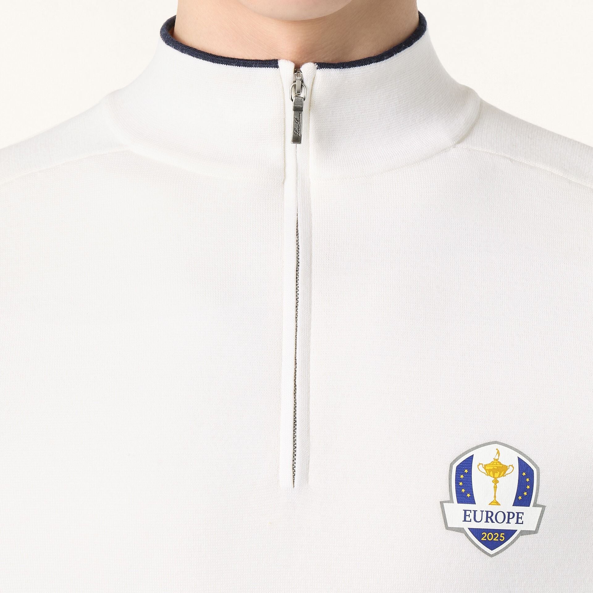 Loro Piana Half-Neck Sweater in Wish® Wool