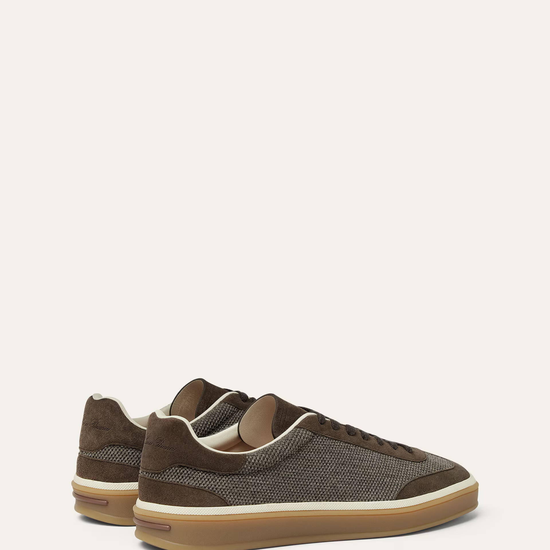 Loro Piana Tennis Walk Sneaker in Pecora Nera®