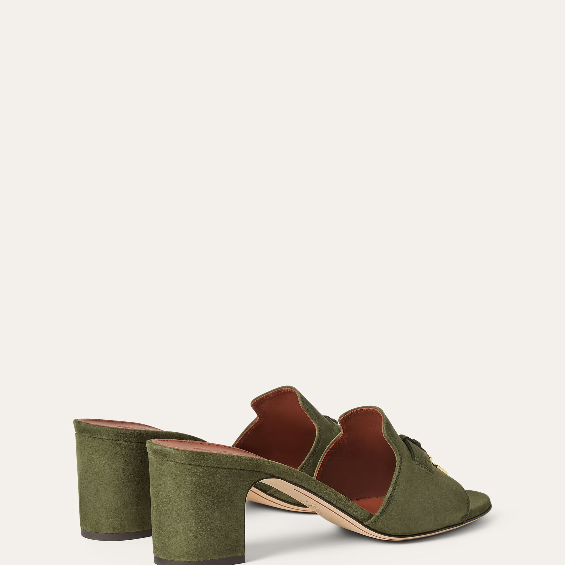 Loro Piana Summer Charms Sandal in Suede Goatskin